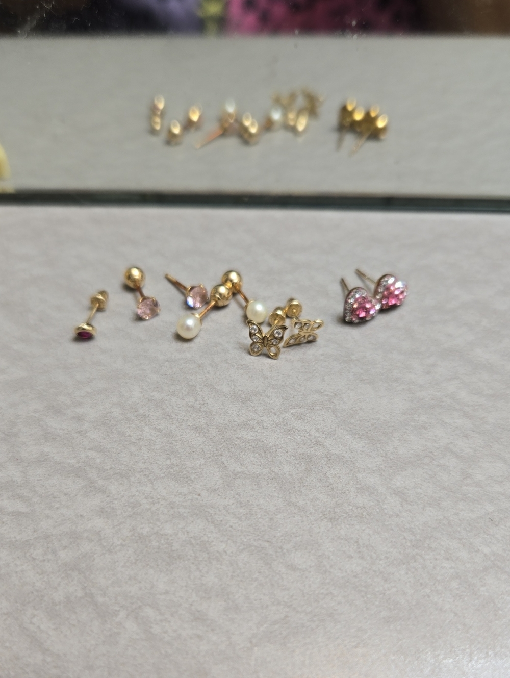 Bundle  14k 10k Gold  Earrings - Women Jewelry As Is